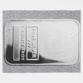 SILVER BAR Fleece Blanket (Vorderseite (Horizontal))