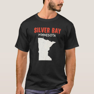 Silver Bay Minnesota USA Staat America Travel Minn T-Shirt