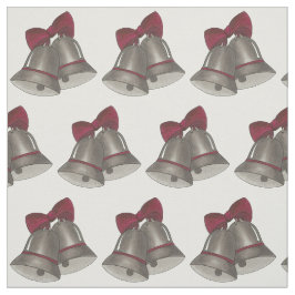 Silver Bells Gray Wedding Anniversary Verlobung Stoff