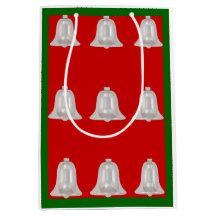 Silver Bells Mittlere Geschenktasche