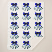 Silver Bells Sherpa Blanket Sherpadecke (Vorderseite)