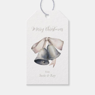 Silver Bells Weihnachten Geschenkanhänger
