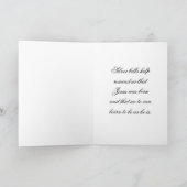 Silver Bells Weihnachtskarte Dankeskarte (Innenseite)