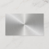 Silver Beruflich Tree Trimming Service Visitenkarte (Rückseite)