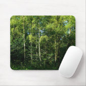 Silver Birch Mousepad (Mit Mouse)