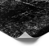 Silver Birch Trees - B&W Poster (Ecke)