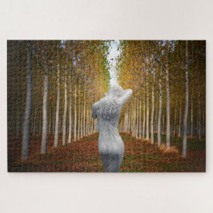 Silver Birch Wood Nymph. Puzzle