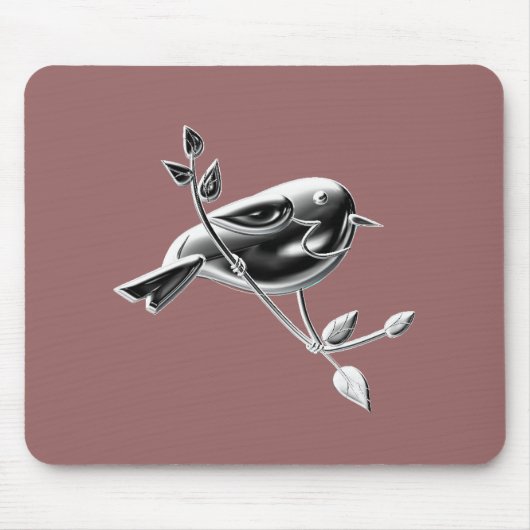 SILVER BIRD MOUSEPAD (Vorne)