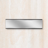 Silver Blank Background For Your Text House Türschild (Vorderseite )