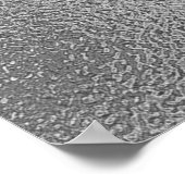 Silver Blank Template Hinzufügen von Text Poster (Ecke)