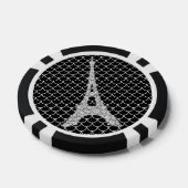 Silver Bling Eiffel Tower Pokerchips (Einzeln)