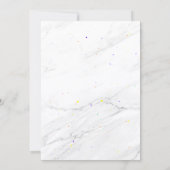 Silver Blue Balloons Restaurant Grand Opening Einladung (Rückseite)