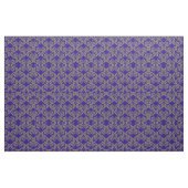 Silver Blue Damask Bows Stoff (Fat Quarter (45,7 x 55,9 cm))