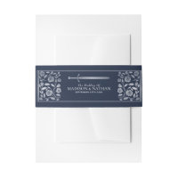 Silver Blue Royal Medieval Gold Sword Wedding
