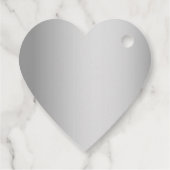 Silver Blue Vielen Dank Geschenkanhänger (Rückseite)