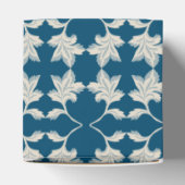 Silver Blue Winding Blätter Geschenkschachtel (Oben)