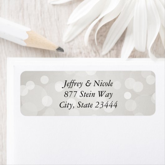 Silver Bokeh Elegant Custom Wedding (Insitu)