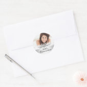 Silver Bow & Lace Quinceanera Sticker (Umschlag)