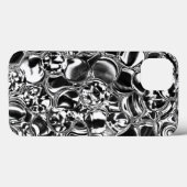 Silver bubbles with glass or metal tone Case-Mate iPhone hülle (Rückseite (Horizontal))