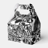 Silver bubbles with glass or metal tone geschenkschachtel (Rückseite)