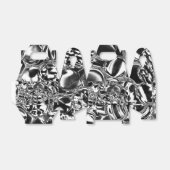 Silver bubbles with glass or metal tone geschenkschachtel (Ungefaltet)