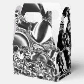 Silver bubbles with glass or metal tone geschenkschachtel (Geöffnet)