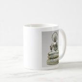 Silver Buddha Fine Art Foto Kaffeetasse (VorderseiteRechts)