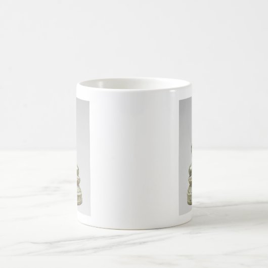 Silver Buddha Fine Art Foto Kaffeetasse (Mittel)