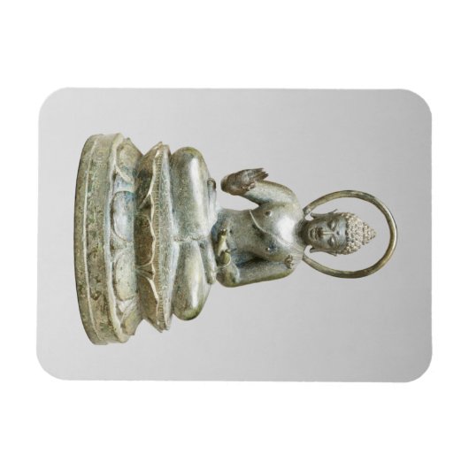 Silver Buddha Fine Art Fotografy Magnet (Horizontal)