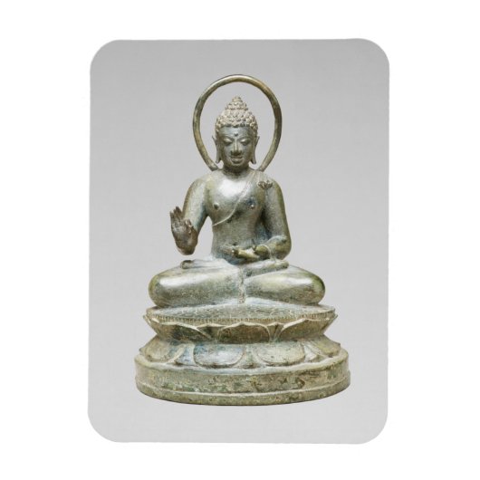 Silver Buddha Fine Art Fotografy Magnet (Vertikal)