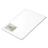 Silver Buddha Fine Art Fotografy Notizblock (angewinkelt)