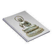 Silver Buddha Fine Art Fotografy Notizblock (Rechte Seite)