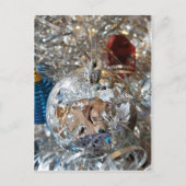 Silver Bulb Reflect Postkarte (Vorderseite)