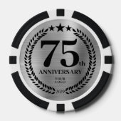 Silver Business 75th Anniversary Pokerchips (Vorderseite)
