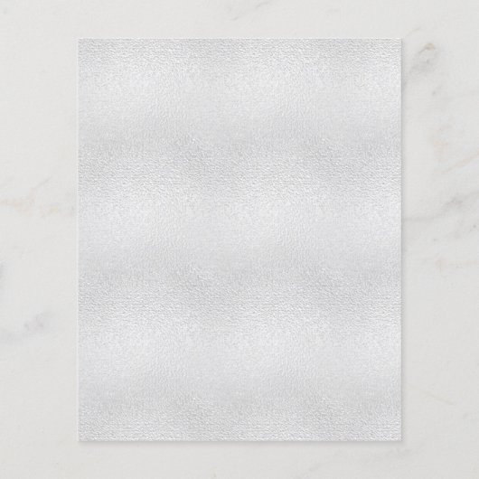 Silver Business Logo qr Code Instanagramm benutzer Flyer (Hinten)