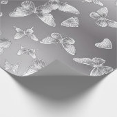 Silver Butterfells Wildlife Lovers Geschenkpapier (Ecke)