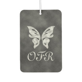 Silver Butterfly & Velvet Personalisiert Autolufterfrischer