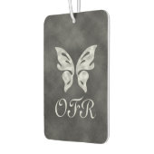 Silver Butterfly & Velvet Personalisiert Autolufterfrischer (Links)