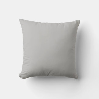 Silver C0C0C0 Solid Color Design Kissen