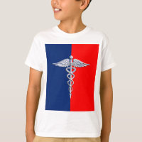 Silver Caduceus Medical Symbol League