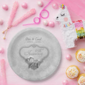 Silver Calla 25th Anniversary Paper Teller (Party)