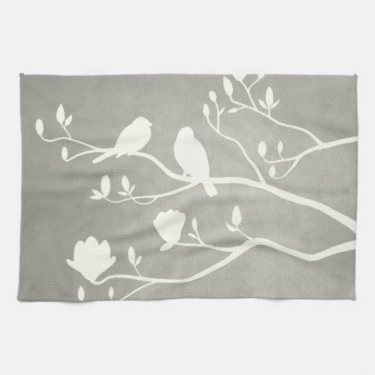 Silver Candelabra - Geschirrtuch (Horizontal)