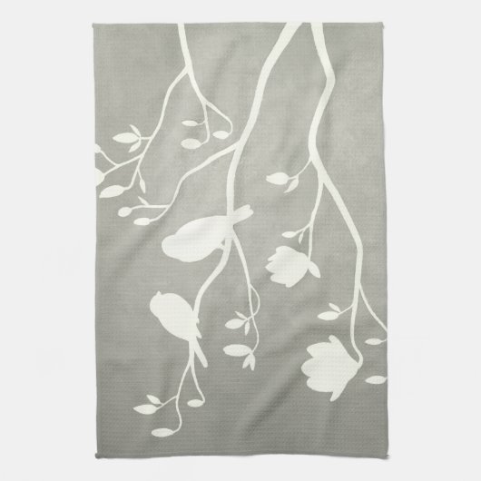 Silver Candelabra - Geschirrtuch (Vertikal)