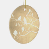 Silver Candelabra (Gold) - Keramik Ornament (Rechts)