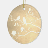 Silver Candelabra (Gold) - Keramik Ornament (Links)