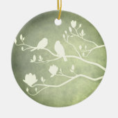 Silver Candelabra (grün) - Keramik Keramik Ornament (Vorne)