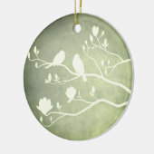 Silver Candelabra (grün) - Keramik Ornament (Links)