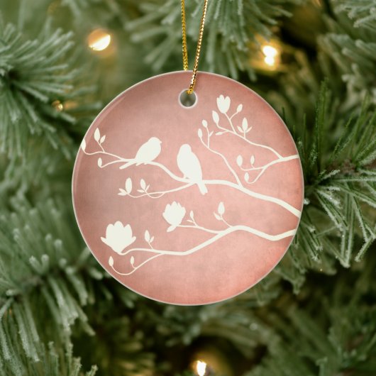 Silver Candelabra (Kupfer) - Keramik Ornament (Baum)