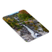 Silver Cascade im Herbst, New Hampshire Magnet (Rechte Seite)