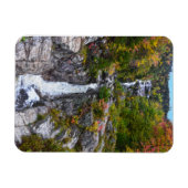 Silver Cascade im Herbst, New Hampshire Magnet (Horizontal)